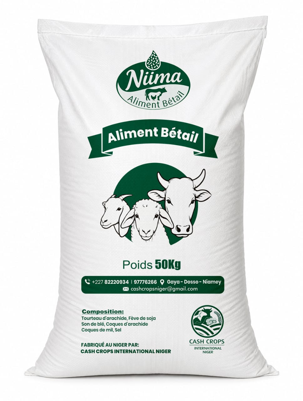 Aliments pour bétail 50kg